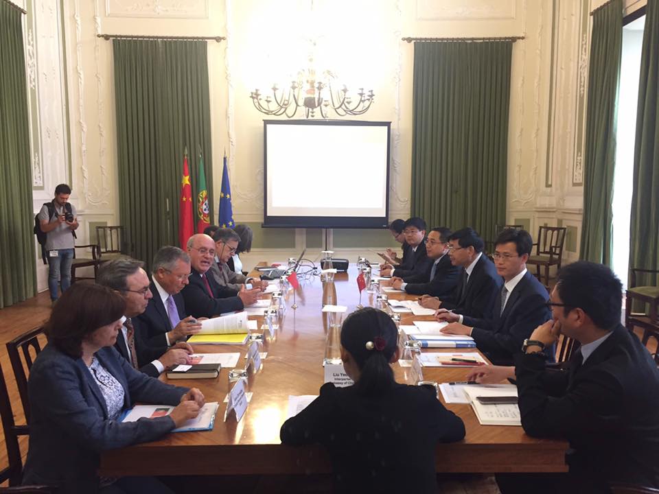 Visita de uma Delegação Chinesa a Portugal